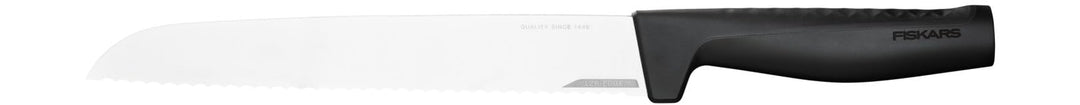 Fiskars Brotmesser, Hard Edge, Elegantes Design, Gesamtlänge: 35,1 cm, Rostfreier Stahl/Kunststoff,
