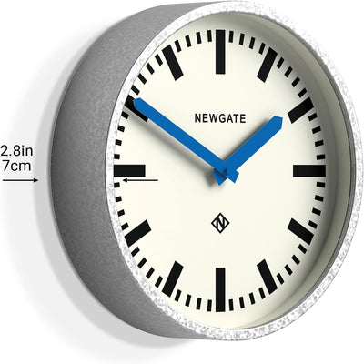 NEWGATE® The Luggage Wanduhr aus Metall Wanduhren - Designer Bahnhofsuhr - Perfekt als Küchenuhr - B