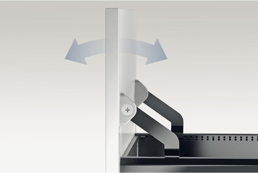Container-Set mit Teil- und Überauszügen, 392, Aluminium Optik_Artikel _ 46739, Aluminium