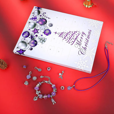 MJARTORIA Adventskalender Schmuck für Mädchen 2023 Weihnachtskalender Teenager 24 Überraschungen Übe