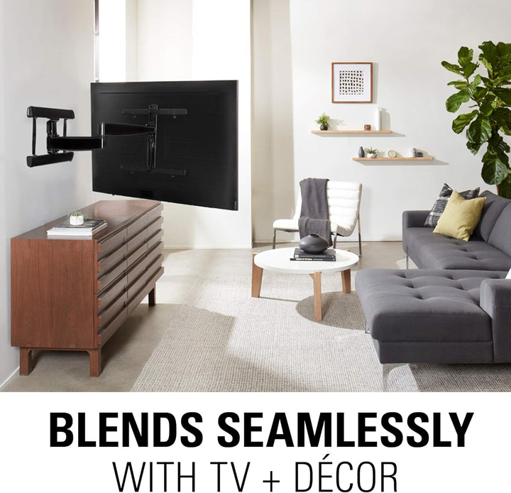 Sanus Vlf728 (B2) Slim Full Motion TV-Halterung, schwenkbar, 42-90 Zoll, Schwarz Einzelbett, Einzelb
