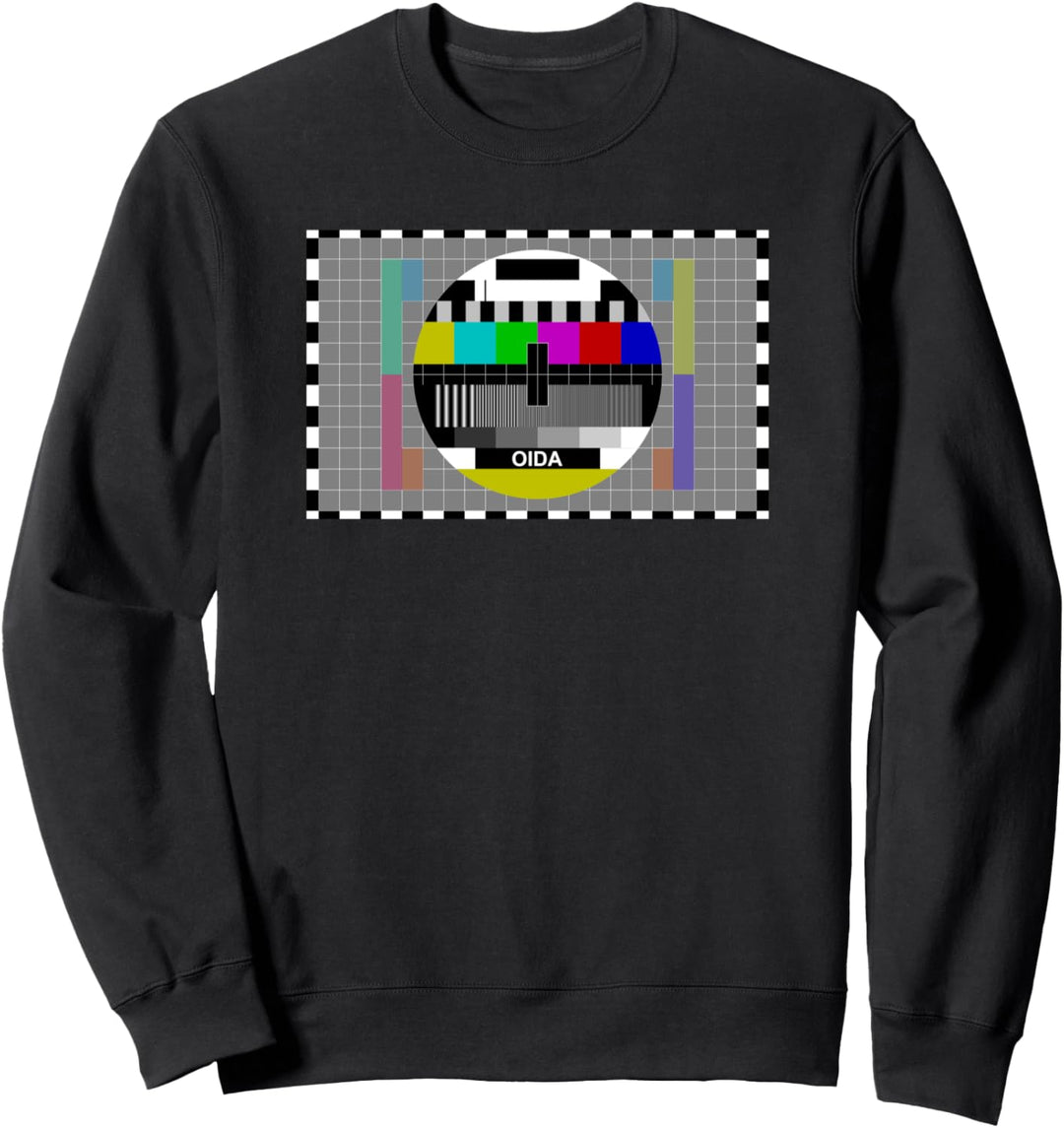 Oida I Cooles Österreich Nerd Testbild Oida Sweatshirt
