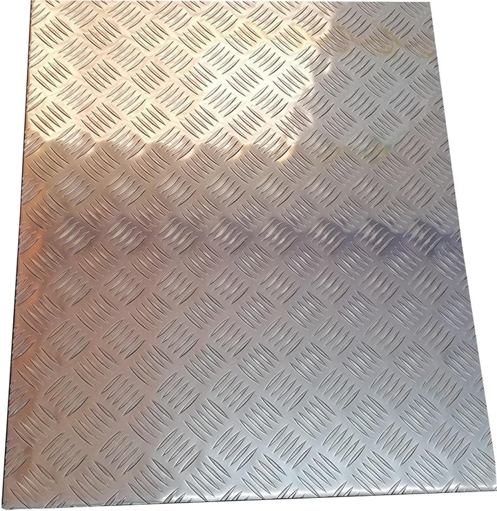 Aluminium Riffelblech QUINTETT 1000x1000mm 5/6,5mm stark grosse Auswahl Tränenblech Schachtabdeckung