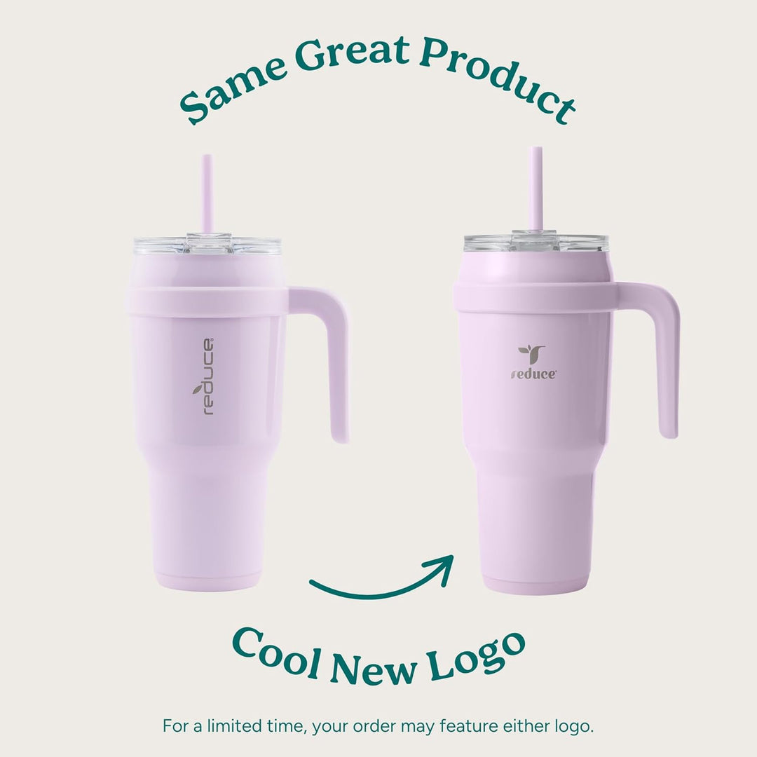 REDUCE Cold1 Becher mit Griff, vakuumisolierte Edelstahl-Wasserflasche für Zuhause, Büro oder Auto,