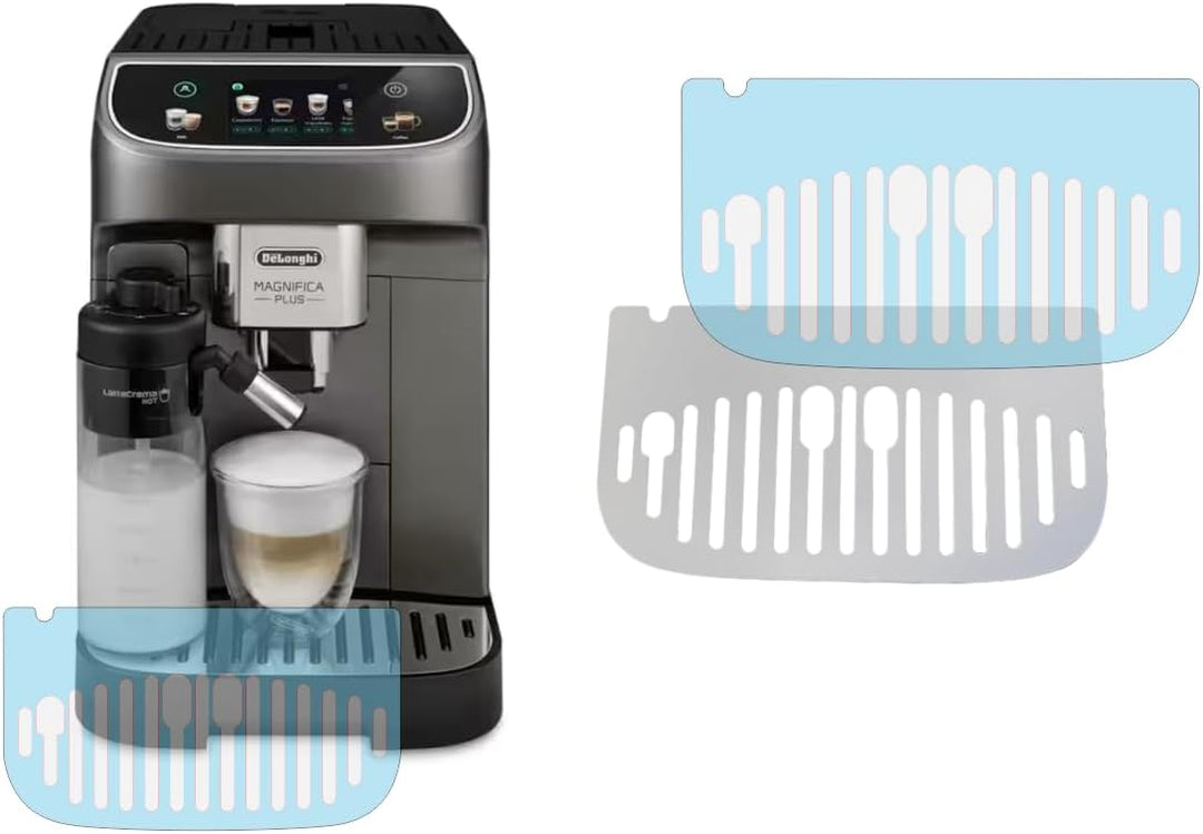 3 x Schutzfolie für DeLonghi Magnifica Plus ECAM 322.70 SB - 320.70 TB - 320.60 B - 320.60 W Tassena
