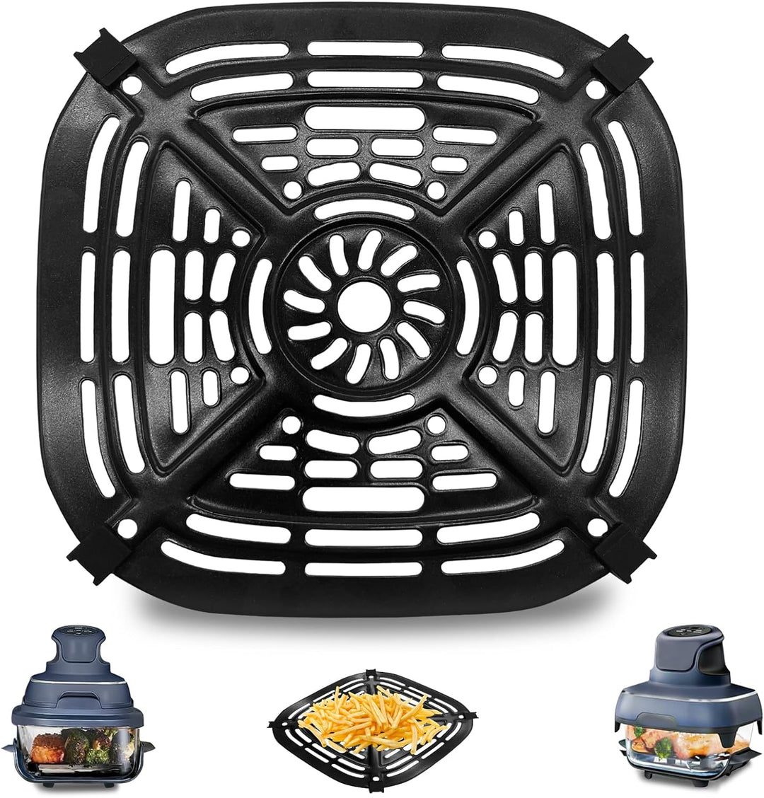GCQ Air Fryer Grillpfanne für Ninja Crispi Air Fryer FN101GY, Ersatz Air Fryer Crisper Plate Grillpl