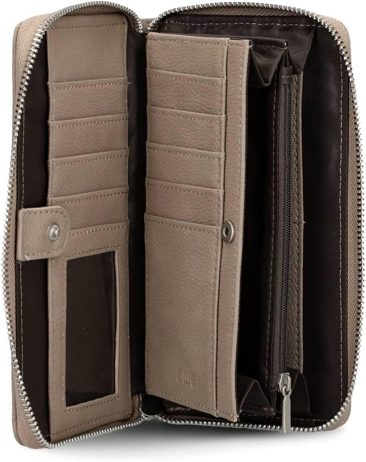 Zwei Damen M.Wallet Reisezubehör-Brieftasche, Fango