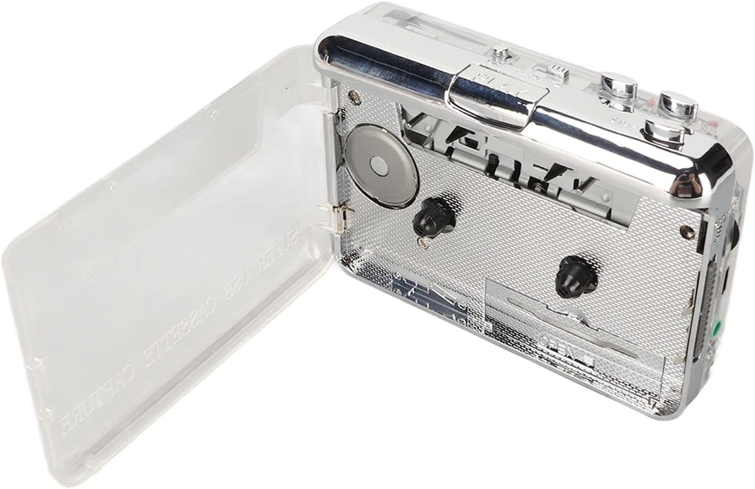 Bewinner 2022 Aktualisierter Kassetten zu MP3 Konverter, Tragbare USB Audio Musikkassetten zu Digita