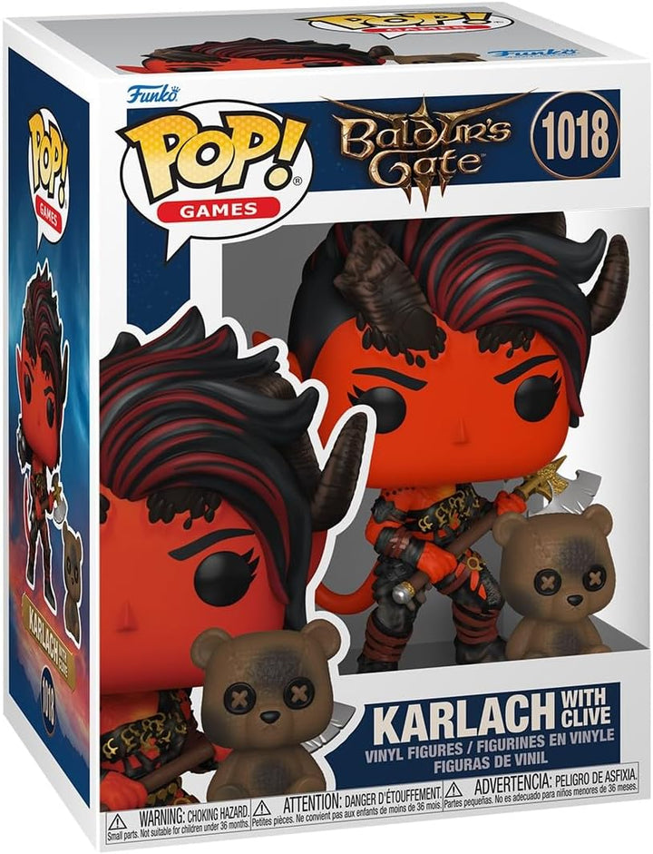 Funko Pop! & Buddy: Baldur's Gate - Karlach & Clive - Baldur's Gate 3 - Vinyl-Sammelfigur - Geschenk