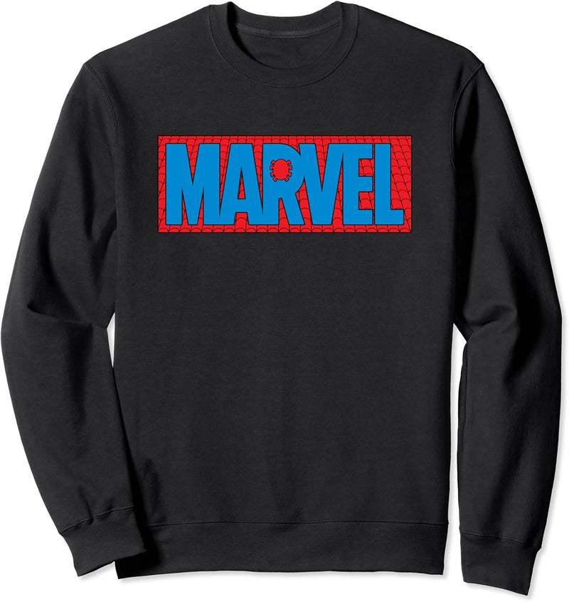 Marvel Logo Spider-Man Webs Sweatshirt