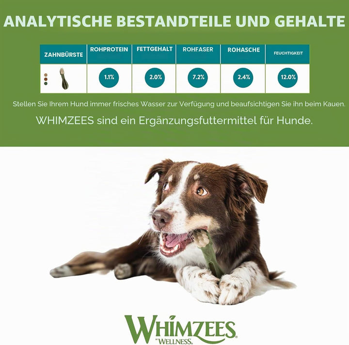 Whimzees Zahnbürste grösse XL / 18 St. im Display, 1er Pack (1 x 2.16 kg)