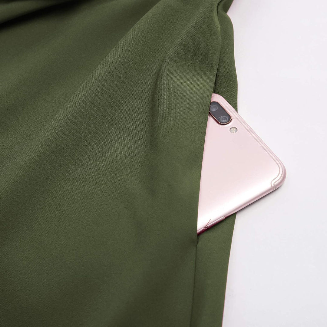 Belle Poque Damen Swing Rock 50s Retro Vintage Rockabilly Knielang Festliche Röck mit Gürtel Faltenr