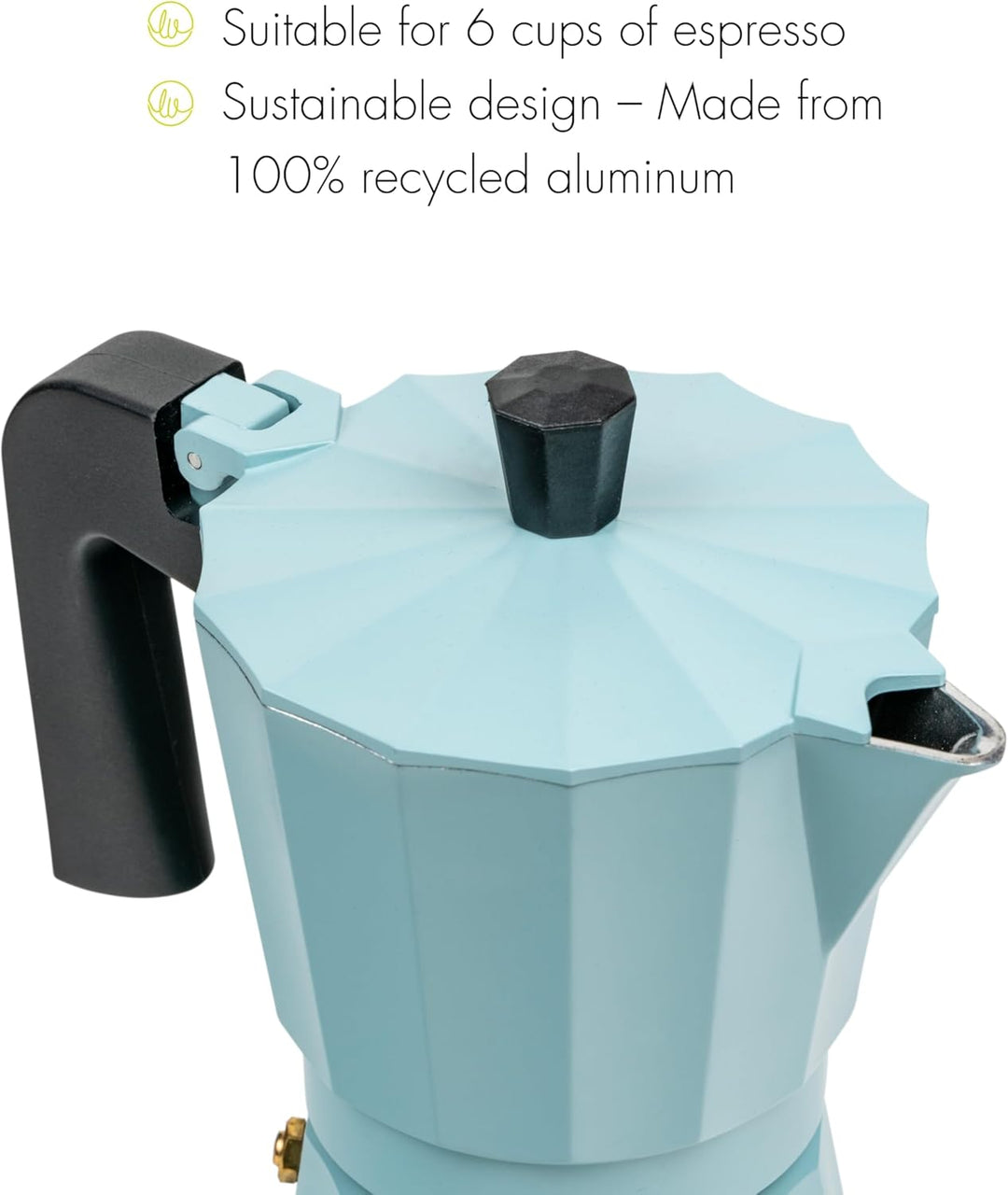 Leopold Vienna - Perkolator Moshi Mint 6 Tassen Minze Medium Mint, Medium Mint