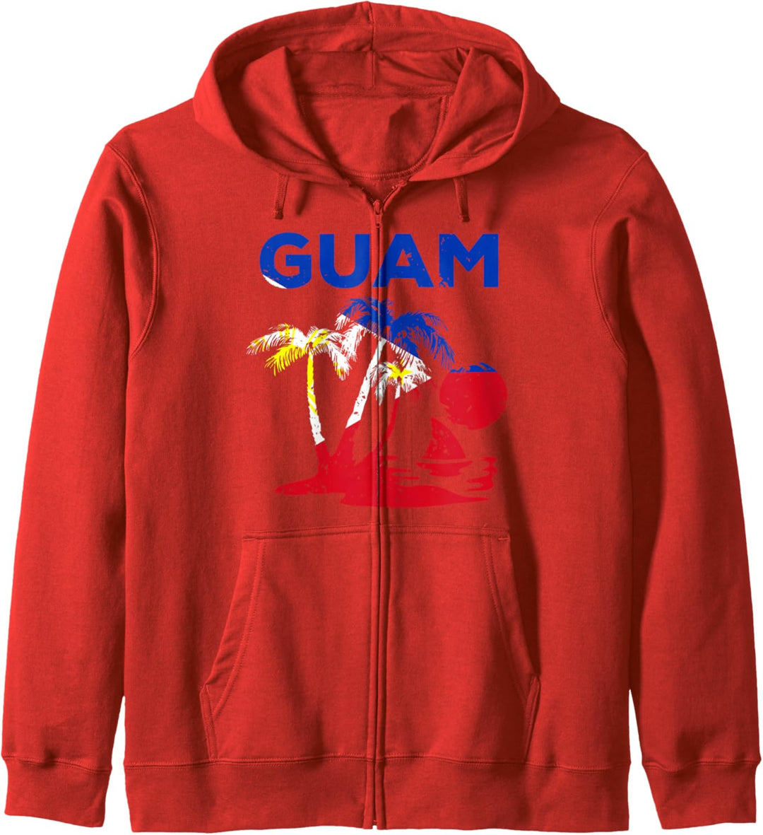 Guam Geschenke - Vintage Island Geschenksiegel 671 Hafa Adai Kapuzenjacke