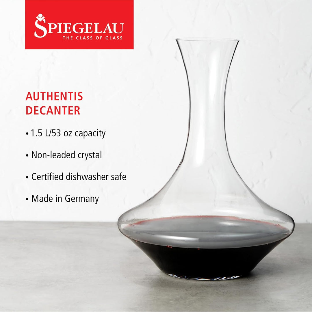 Spiegelau & Nachtmann Dekantierkaraffe 1,5l STK/1 724/59 Authentis, Glas, klar, 1,5 Liter, 1,5 Liter