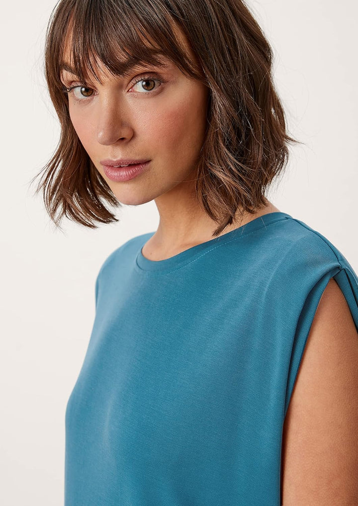 s.Oliver Damen Kleid 38 Petrol 6848, 38 Petrol 6848