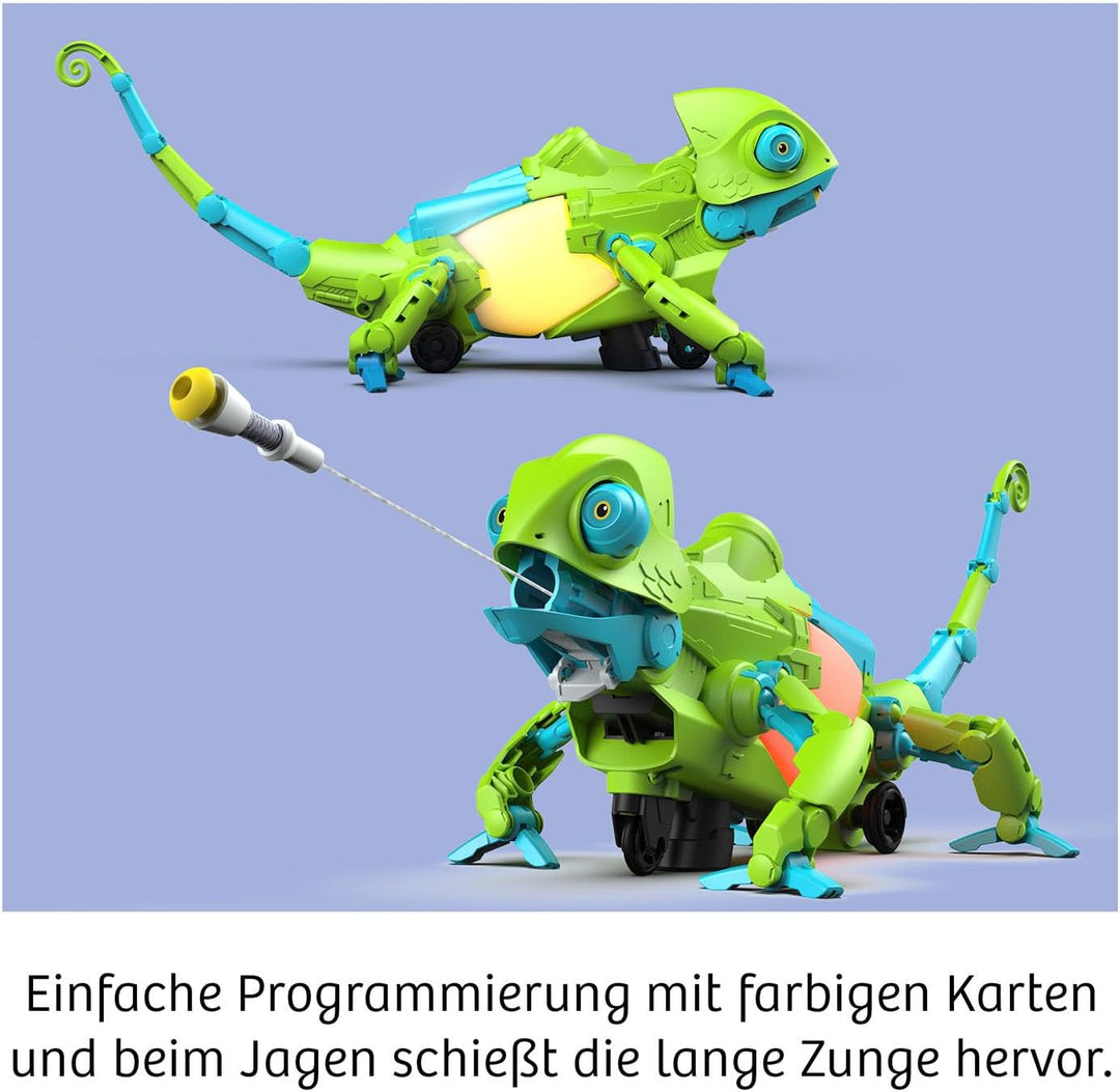 Kosmos 621391 Carl - Das Coding-Chamäleon, Roboter-Chamäleon mit Farbwechsel-Effekt, Codieren für Ki