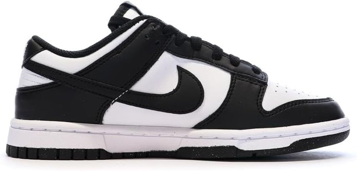 Nike Herren Dunk Low Retro Basketballschuh 38.5 EU Weiss Schwarz und Weiss, 38.5 EU Weiß Schwar