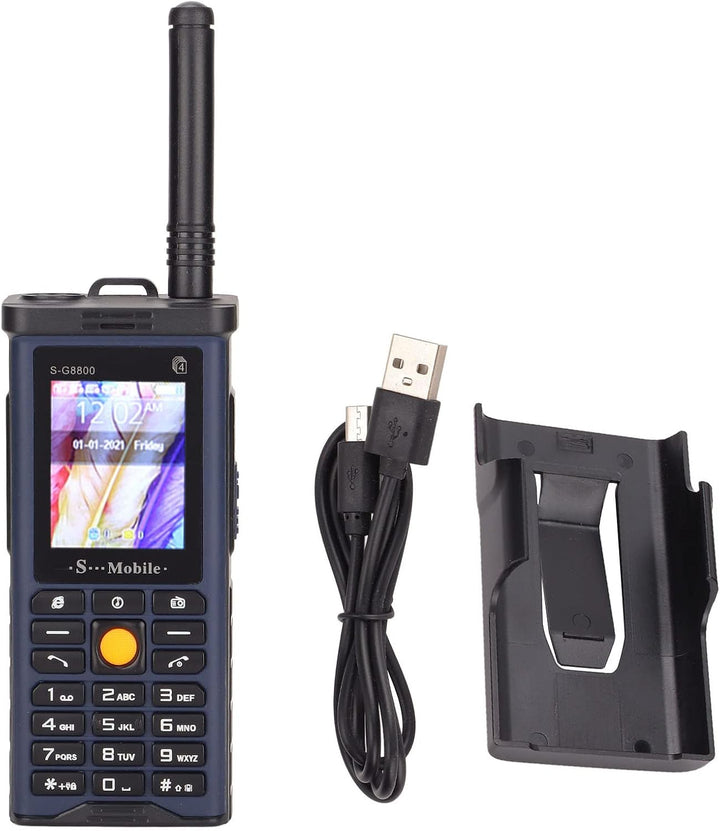 Handy ohne Vertrag für Senioren, 2G Senioren Handy mit Grosser Taste, Abnehmbarer Antenne, Lauter La