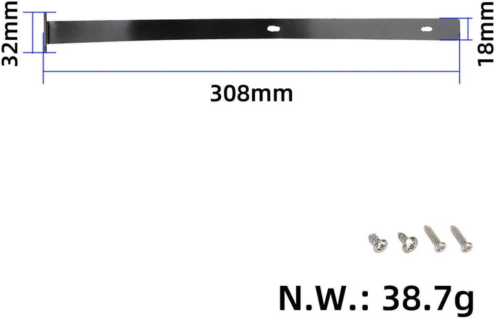 Schutzblech hinten + LED Rücklicht für Ninebot Max G2 Schutzblech Mudgaurd Fender Taillight Haken fü