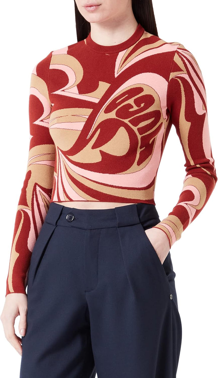 HUGO Damen Sravy Knitted_Sweater XS Open Miscellaneous960, XS Open Miscellaneous960