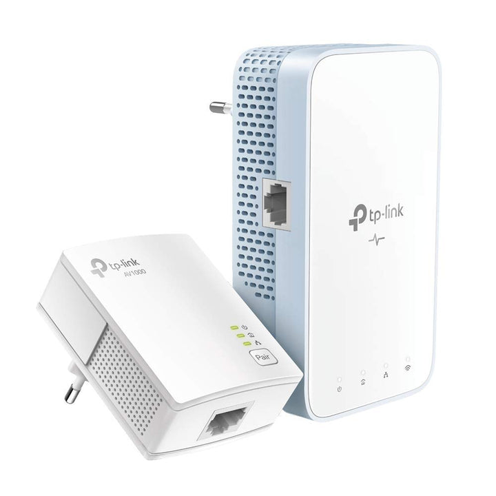 [Neu] TP-Link TL-WPA1000 Powerline-Kit WiFi, PLC, AV1000 Mbps, 750 Mbps in WLAN, Dualband, 1 Gigabit