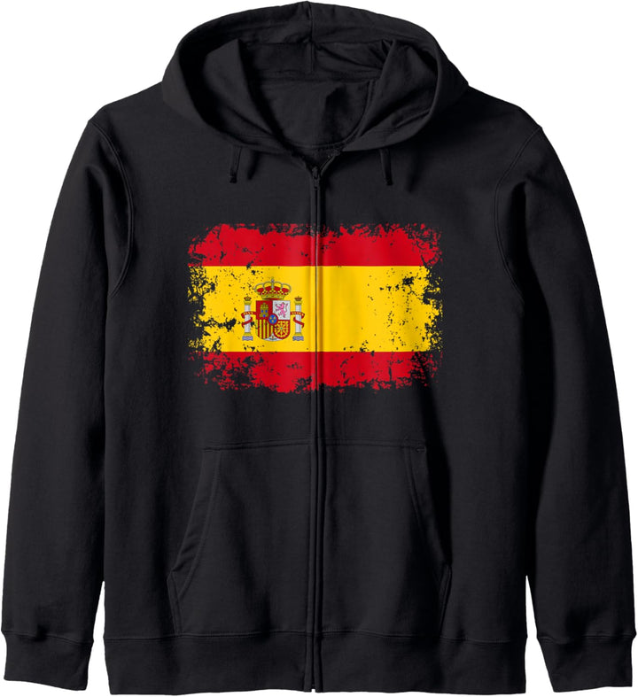 Spanien Spanische Flagge Espana Kapuzenjacke