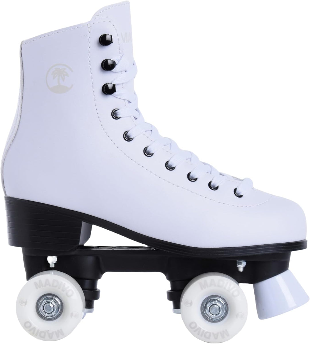 MADIVO Classic Damen Klassische Retro Rollschuhe | ABEC-7 Kugellager | Mädchen Roller Skates Inliner