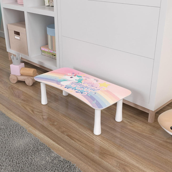 Tritthocker Kinder Holz Badhocker Hocker Kinder Trittschemel Kindermöbel Wings 50x26x16cm 1 x Tritth