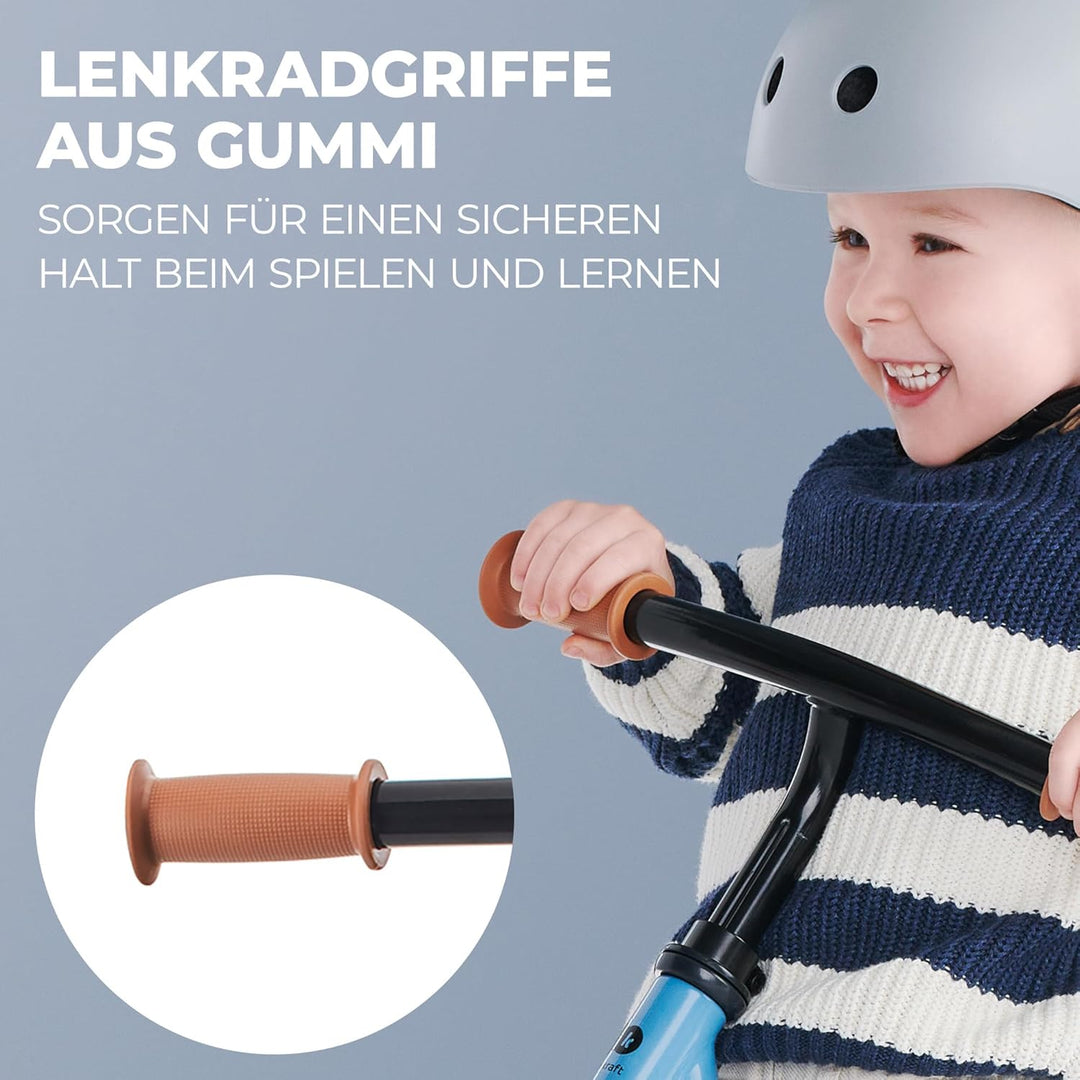 Kinderkraft 2WAY Next Laufrad, 12 Zoll, Blau Blue, Blue