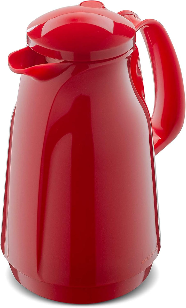 ROTPUNKT Isolierkanne 220 Bella 1,0 l | Zweifunktions-Drehverschluss | BPA Frei- gesundes Trinken |