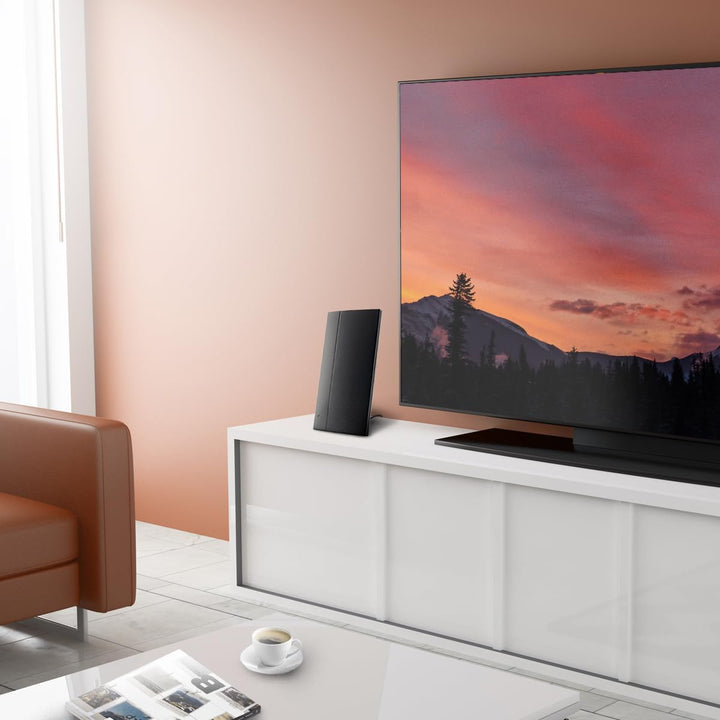 Meliconi AD Professional R1 TV-Antenne für den Innenbereich, mit 4G und 5G Filtern, für DVB-T2 HEVC
