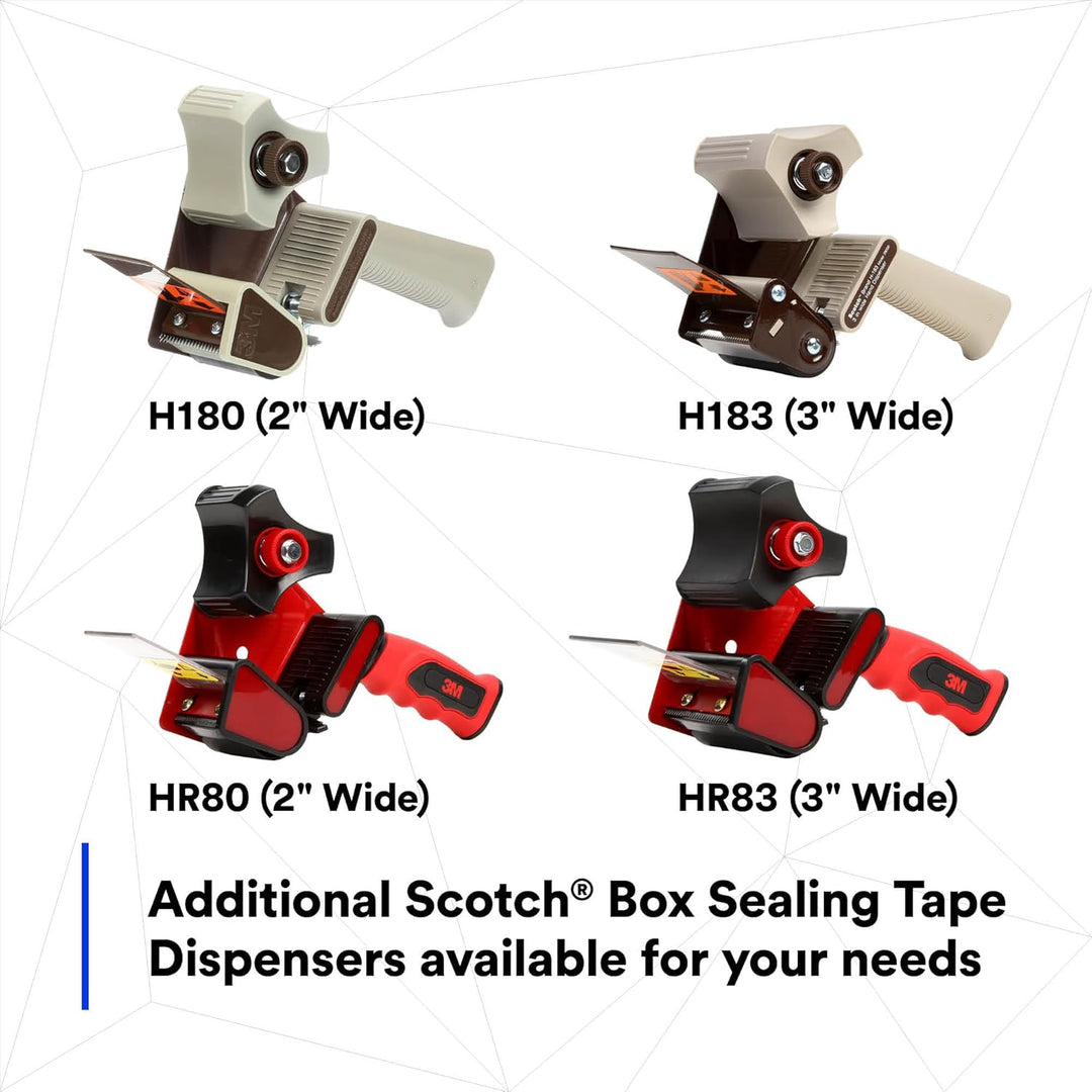 Scotch HR83 Handabroller mit einziehbarer Klinge für 7,6 cm Klebeband - leicht und tragbar für komme