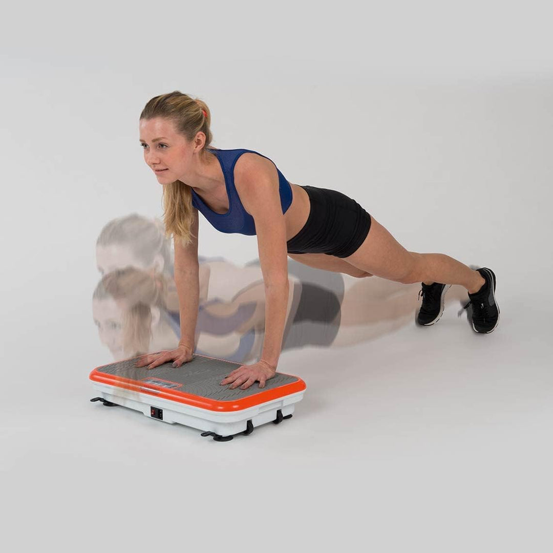 Vibro Shaper – Fitness Vibrationsplatte unterstützt bei Muskelaufbau und Fettverbrennung – Vibration