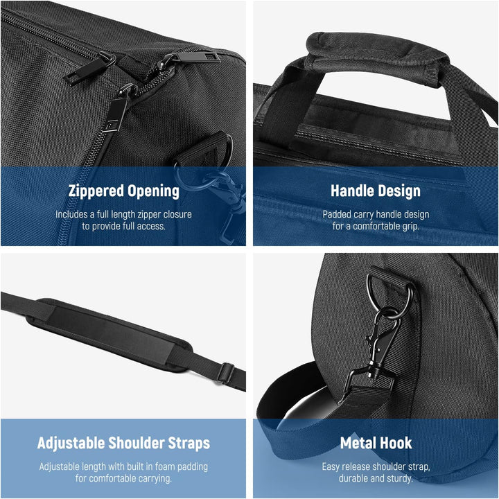 NEEWER 0,6m Stativ Tragetasche, strapazierfähige, wasserdichte Nylon Tasche mit Griffen und Schulter