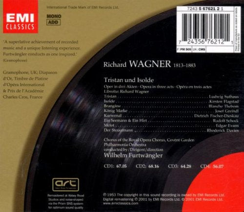 Wagner: Tristan und Isolde, Audio-CD