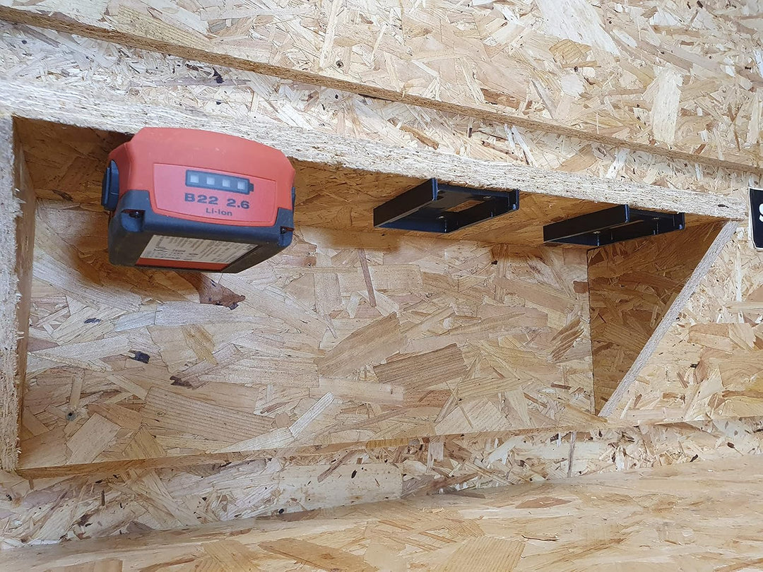 StealthMounts Akkuhalter für Hilti 22v | Kabellose Akkuhalterung für Hilti 22v Elektrowerkzeuge | 6e