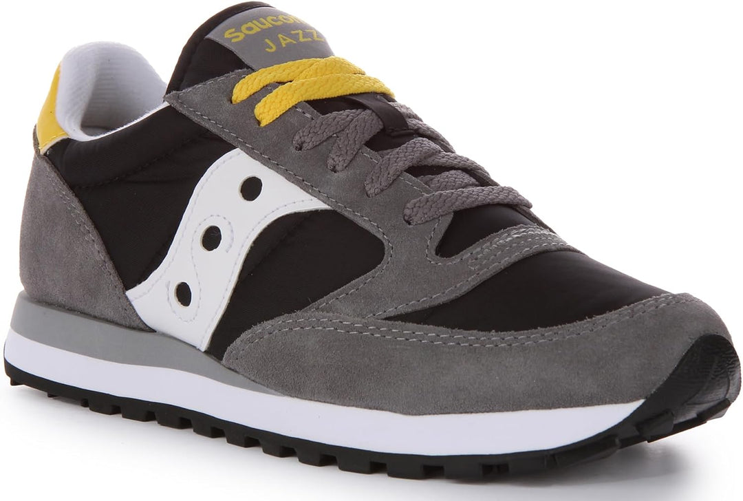 SAUCONY Herren Jazz Original Sneaker 46.5 EU Grauschwarz, 46.5 EU Grauschwarz