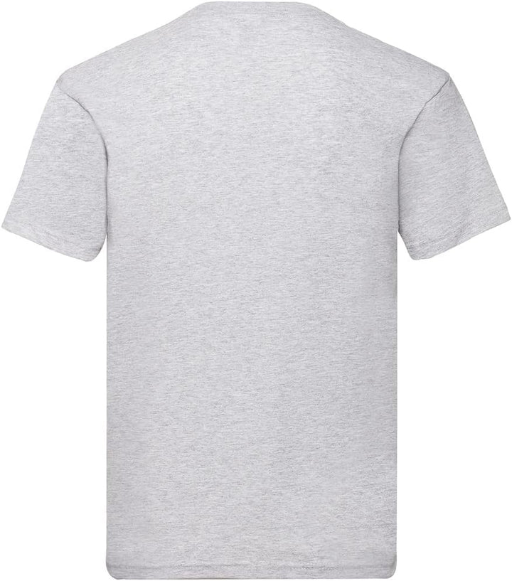 Fruit of the Loom Herren Original T. T-Shirt (5er Pack) S Grau Meliert, S Grau Meliert