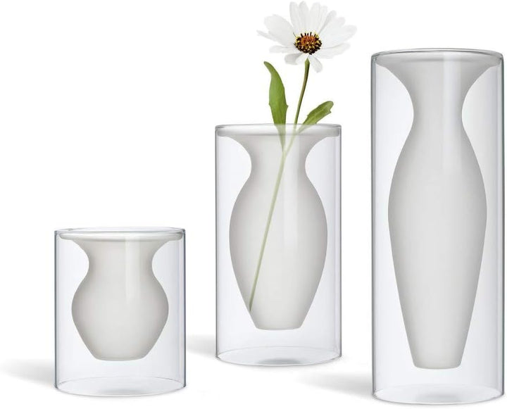 PHILIPPI - Esmeralda Vase (Grösse L) 13 x 13 x 32 cm, 13 x 13 x 32 cm