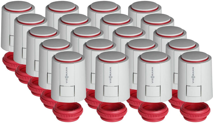 Viessmann Set Stellantrieb für Fussbodenheizung Heizkreisverteiler 230 V Ventiladapter VA 90 20 Stüc