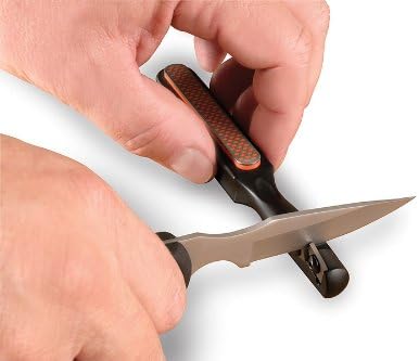 Smith's 50047 Edge Stick Messerschärfer Outdoor, schwarz