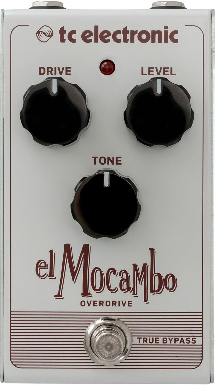 TC Electronic EL CAMBO OVERDRIVE Klassisches Röhren-Overdrive-Pedal mit intuitiver 3-Knopf-Schnittst