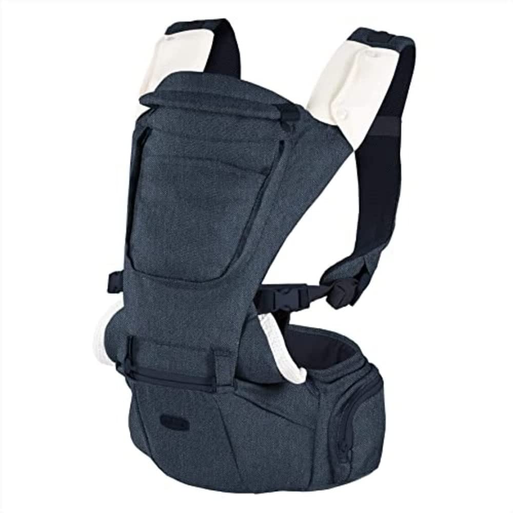 Chicco Hip Seat 3-in-1 Multifunktionale Babytrage mit festem Boden, abnehmbare Schultergurte und Sch