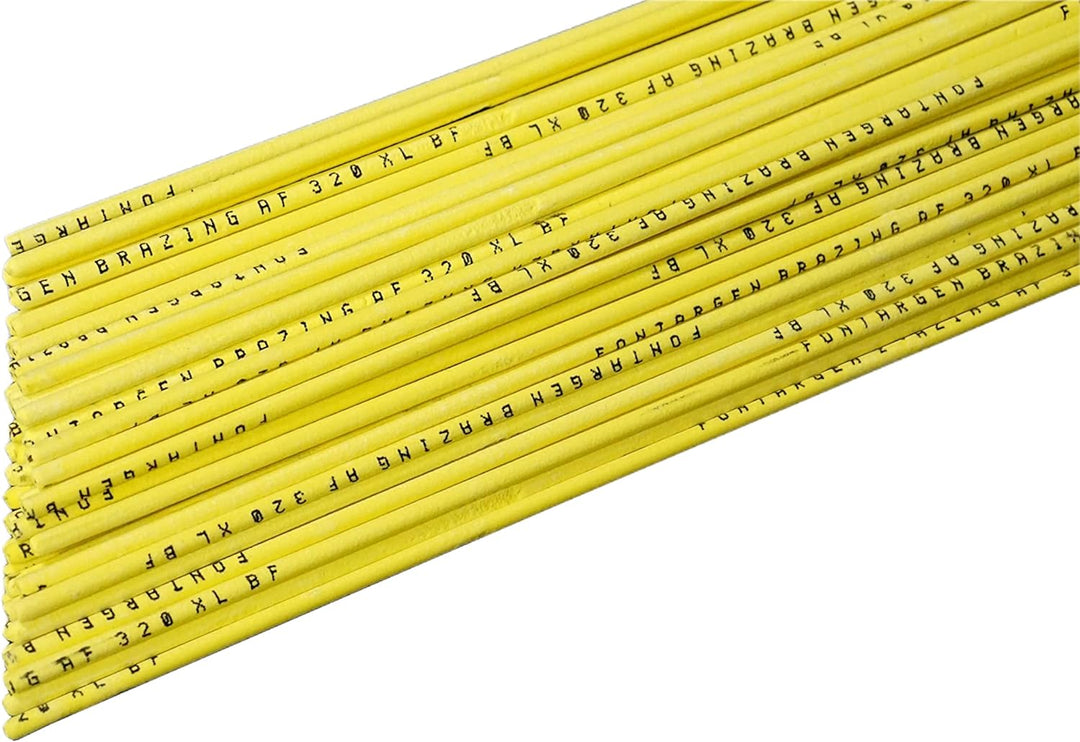 Silberlot, Silberlot mit Flussmittel, Silberlotstäbe mit 45% Silber borsäurefrei dünn flussmittelumh