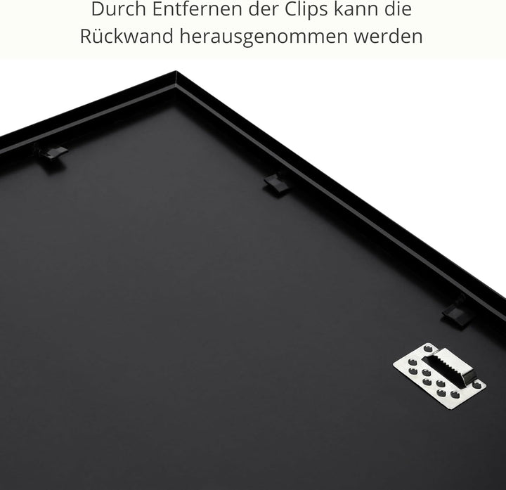 ACAZA Objektrahmen 70 x 90 cm, Aluminium Bilderrahmen mit Plexiglas, Trikotrahmen zur Aufbewahrung i