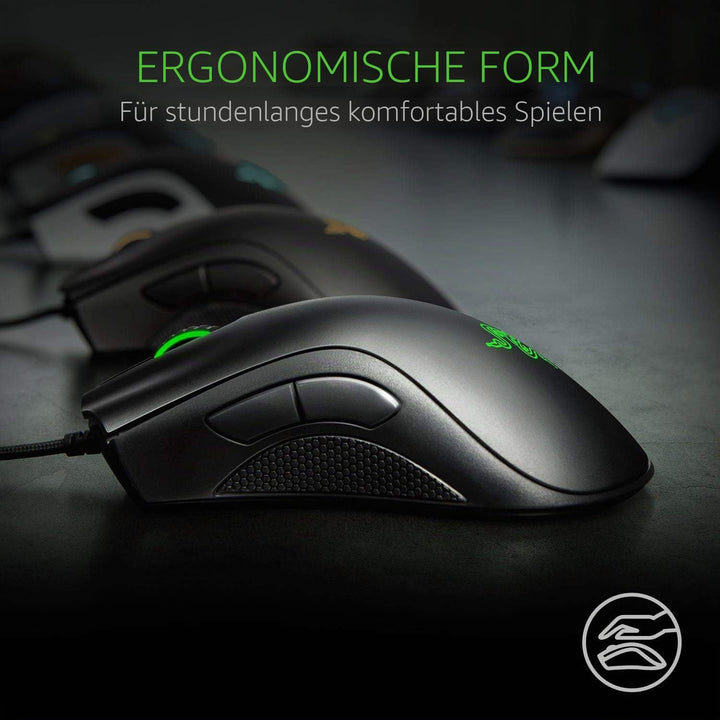 Razer DeathAdder Essential – 6.400 DPI Optical Sensor - 5 Hyperresponse Tasten - Gaming & Esports Ma