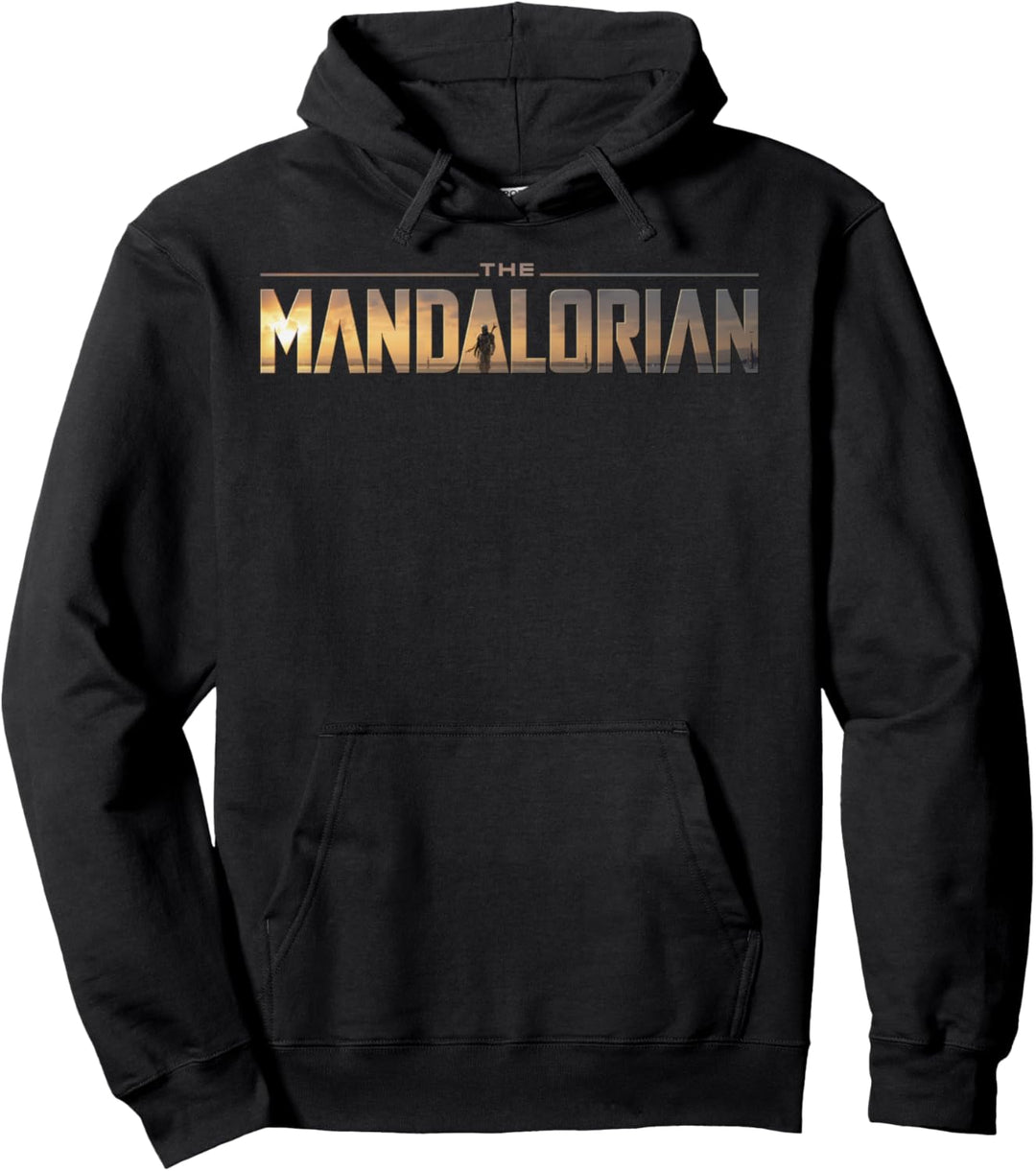 Star Wars The Mandalorian Logo Pullover Hoodie