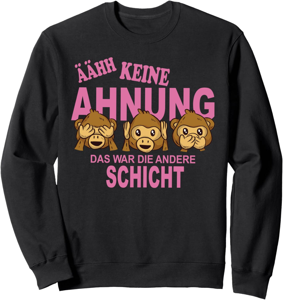 Pflegekraft Nachtschwester Geschenk Altenheim Pflege-Dienst Sweatshirt