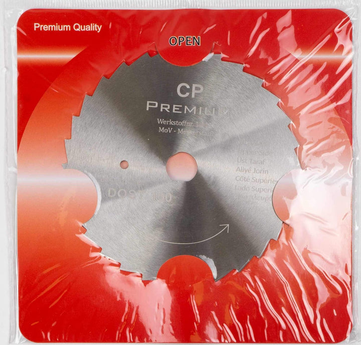 Canpolat GASTRONICS Kreismesser für Dost - 100 mm, gezahnt - Dönermesser aus Edelstahl in Premium Qu